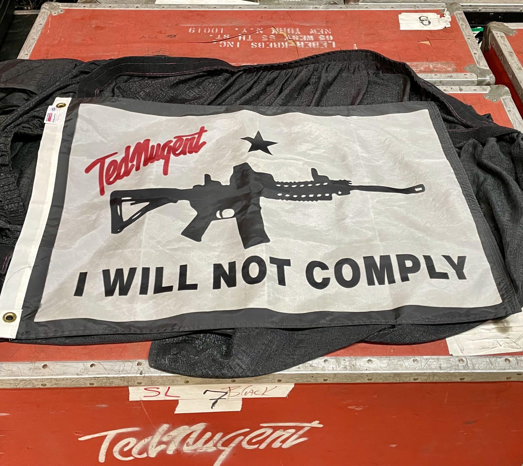 I Will Not Comply Flag [Autographed]